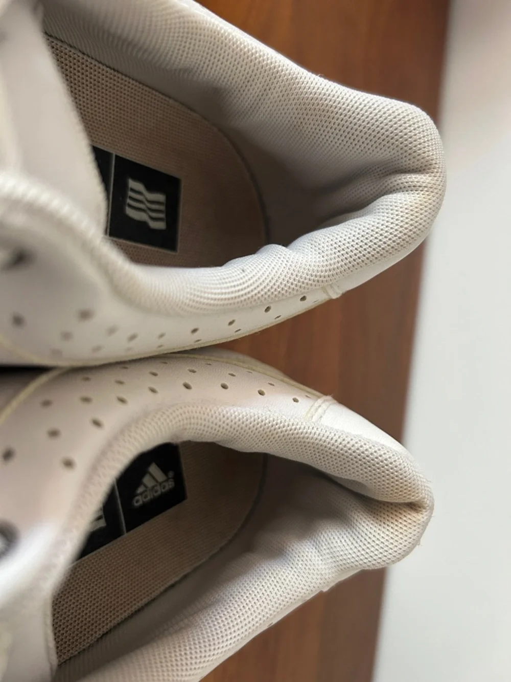 Adidas White Women’s Athletic Lace-Up Golf Sneakers - Picture 3 of 7